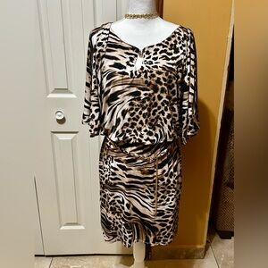 leopard print dress from Tahalia Sodi